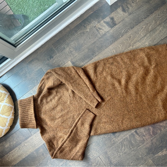 Vero Moda Wool Blend Sweater Dress with Chunky Turtleneck - Picture 3 of 8